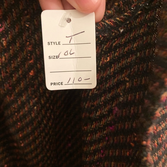 Brown and red maxi duster / long vest - Picture 4 of 5